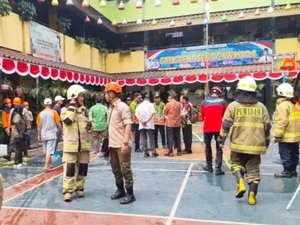 Api di Gudang Buku SD Jaksel Berujung Siswa Dievakuasi