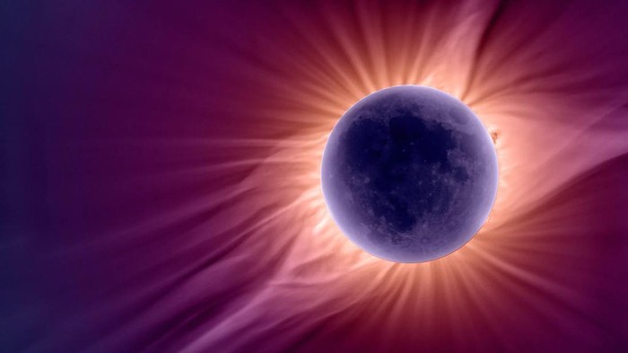 Ilustrasi Gerhana Matahari Total. (NASA)