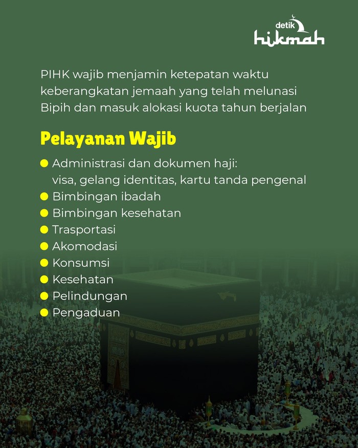 Infografis aturan baru penyelenggaraan ibadah haji khusus menurut Peraturan Menteri Haji dan Umrah RI Nomor 2 Tahun 2026.