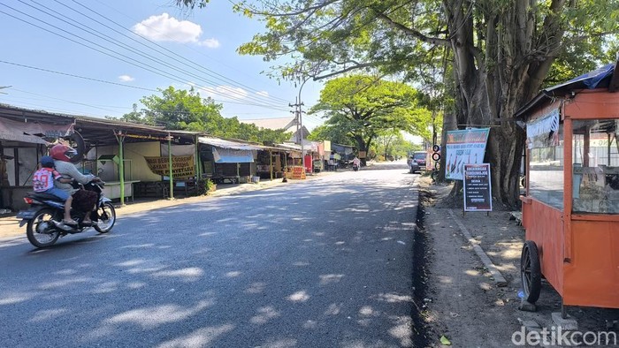 Jalan Cerme-Metatu, Gresik yang Rusak telah dibenahi.