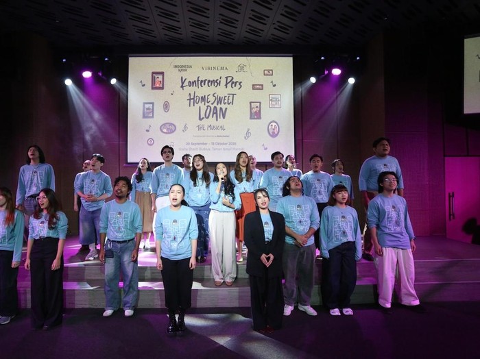 Jumpa Pers Home Sweet Loan The Musical digelar di Galeri Indonesia Kaya, kawasan Thamrin, Jakarta Pusat, Kamis (6/8/2026).