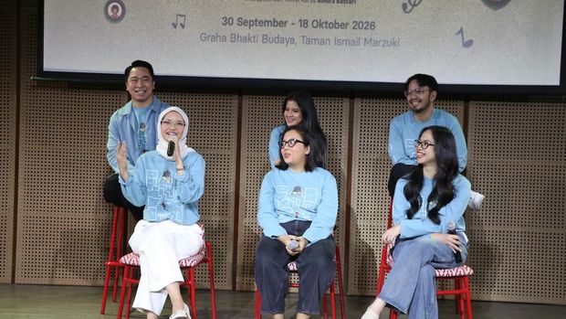Jumpa Pers Home Sweet Loan The Musical Jumpa Pers Home Sweet Loan The Musical digelar di Galeri Indonesia Kaya, kawasan Thamrin, Jakarta Pusat, Kamis (6/8/2026).