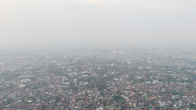 Kabut Asap Selimuti Kota Palembang!