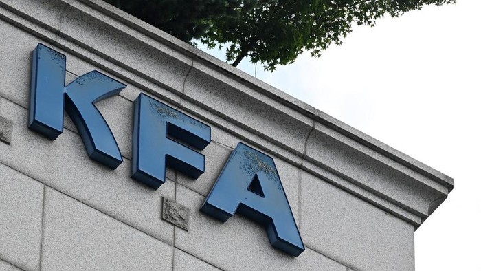 Kantor Asosiasi Sepak Bola Nasional Korsel (KFA) di Seoul (dok. AFP/GREG BAKER)