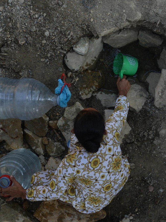 Kemarau di Boyolali, Warga Andalkan Belik Sungai untuk Penuhi Kebutuhan Air