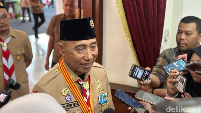 Ketua Kwarda Pramuka Jatim Arum Sabil.