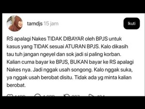 RS Pusri Palembang Minta Maaf Dokternya Ikut Komentari Pasien BPJS Kesehatan