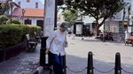 Potret Sri Mulyani Liburan di Semarang, Naik Kereta Sampai Stasiun Tawang