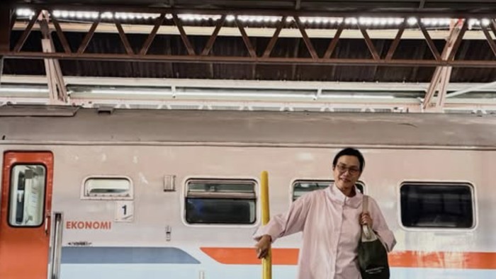 Mantan Meneku Sri Mulyani di Semarang