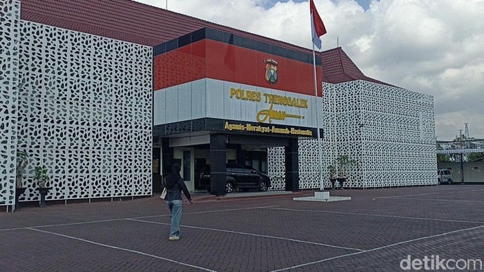 Markas Polres Trenggalek.