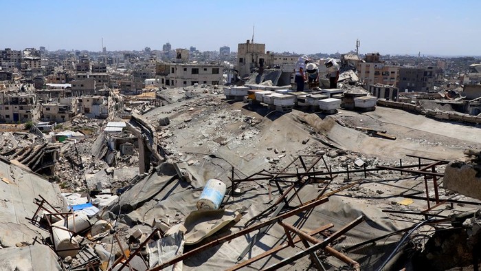 Ilustrasi Gaza (Foto: REUTERS/Ebrahim Hajjaj)