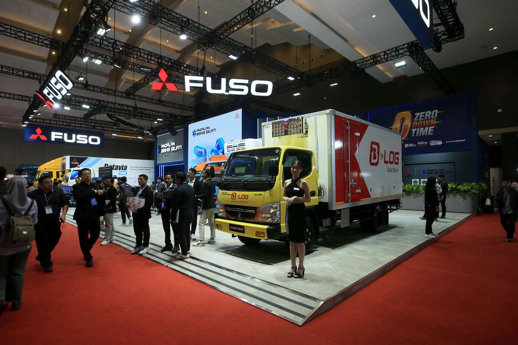 Mitsubishi Fuso Canter. (Dok. Detikcom/Pradita Utama)