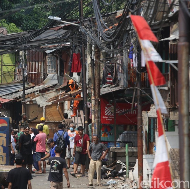 Penertiban Bangunan Liar di Tanah Abang Pulihkan Fungsi Drainase