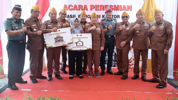 Pemerintah pembaharuan sekertariat LVRI dan rumah veteran di 19 provinsi (dok. istimewa)