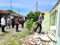 Pemprov Sumut Kembali Ambil Alih Aset Eks Bioskop Ria-5 Rumah Dinas di Binjai
