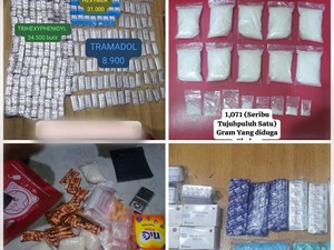 Polisi Cokok 2 Pengedar di Jakbar, Sita Ribuan Tramadol hingga Vape Narkoba