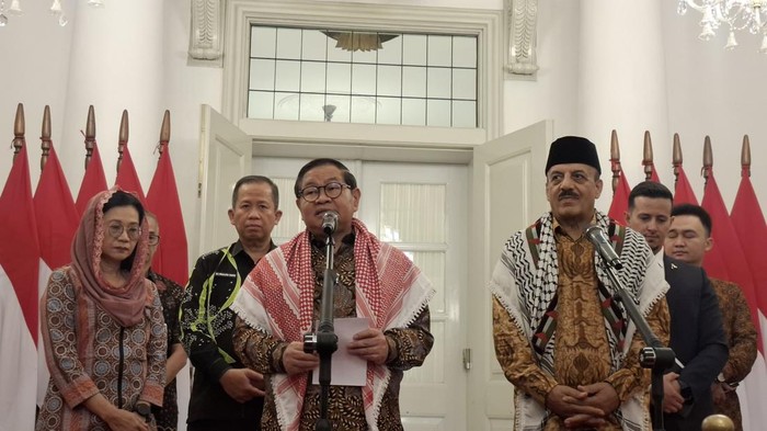 Pramono bersama Dubes Palestina