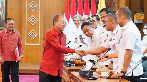 Rapat Koordinasi Persiapan Kawasan Emisi di Denpasar, Rabu (5/8/2026). (Istimewa)