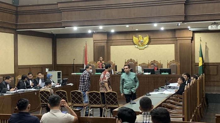 Sidang eks Ketua Ombudsman (Mulia/detikcom)