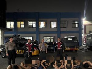 Polisi Amankan 16 Pelajar di Bogor Mau Tawuran, Sajam Disita