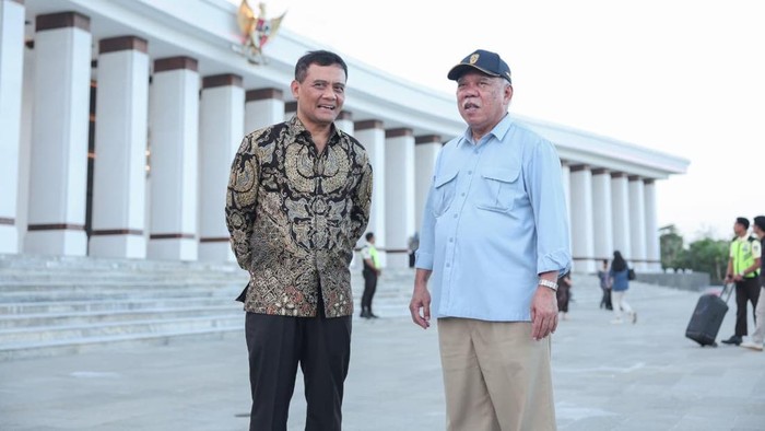 Ahmad Luthfi dan Basuki Hadimuljono