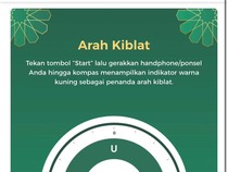 Cara Menentukan Arah Kiblat untuk Salat, Cukup Pakai HP