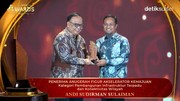MYP Dorong Infrastruktur Berkeadilan, Gubernur Sulsel Raih detiktimur Awards