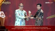 Bahtra Banong Dianugerahi Legislator Aspiratif Bidang Keadilan Sosial-Agraria