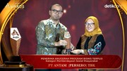ANTAM Dinugerahi detikTimur Awards Berkat Pemberdayaan Kemandirian Masyarakat