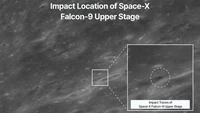 Luka Baru di Bulan Terlihat Usai Dihantam Roket SpaceX
