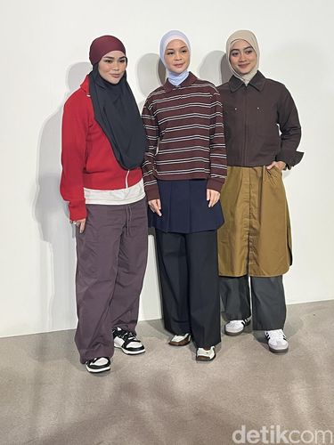 Ide padu padan hijab dan outfit ala Sivia Azizah, Tantri Namirah dan Ayudia Bing Slamet.