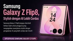 Samsung Galaxy Z Flip8, Stylish dengan AI Lebih Cerdas