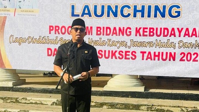 Kepala Dinas Pendidikan dan Kebudayaan (Dindikbud) Kota Serang Ahmad Nuri. (Arief/detikcom)