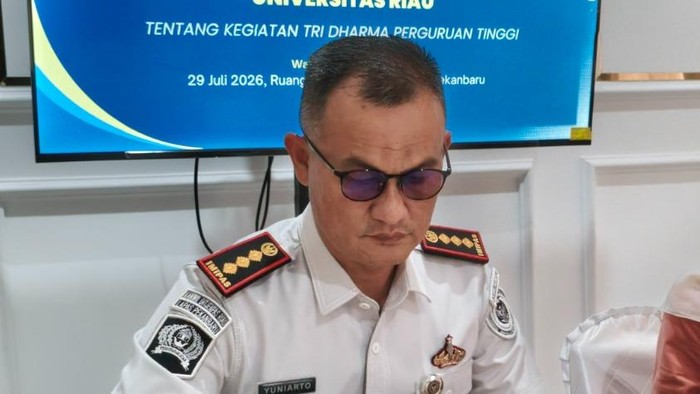 Kepala Lembaga Pemasyarakatan (Lapas) Kelas IIA Pekanbaru, Yuniarto. (Istimewa)
