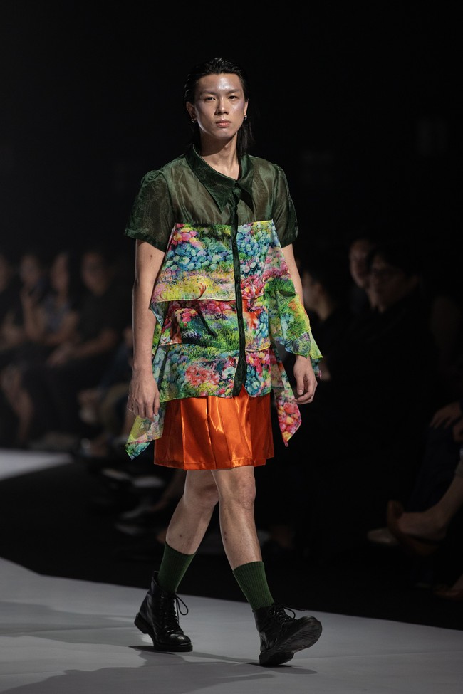 Siluet yang halus, tekstur seperti mimpi, dan detail puitis menciptakan alam semesta couture yang ajaib di mana imajinasi menjadi hidup. (Foto: Dok. JF3)