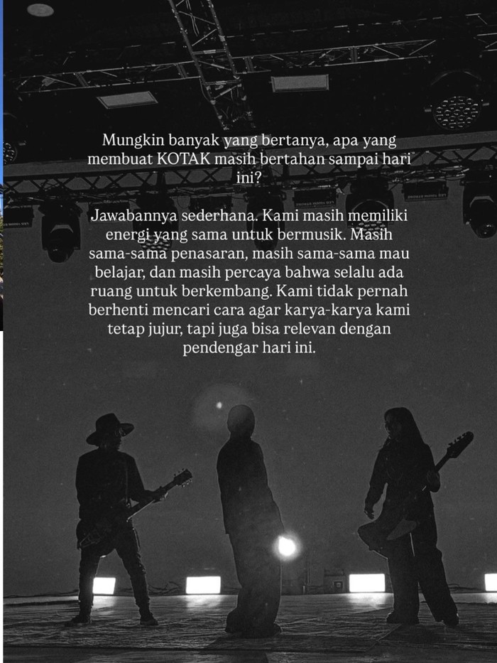 Kotak keluar dari label.
