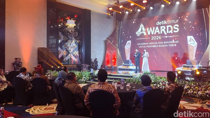 Malam puncak penganugerahan detiktimur Awards 2026.