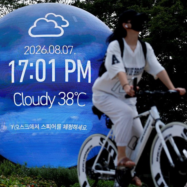 Panas Menyengat, Seoul Diguyur Gelombang Panas 38 Derajat Celsius