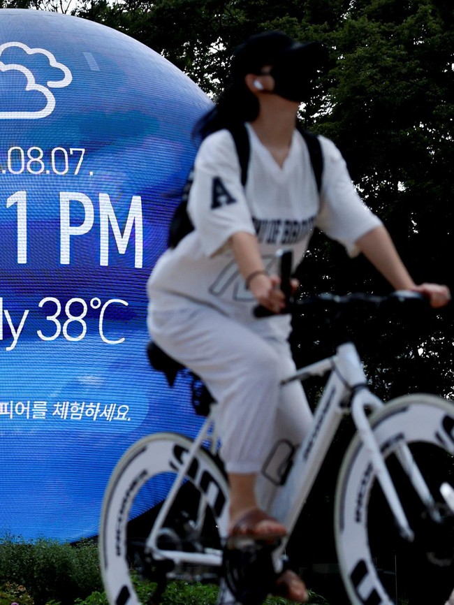 Panas Menyengat, Seoul Diguyur Gelombang Panas 38 Derajat Celsius