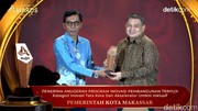 Inovasi Tata Kota Berbasis UMKM, Pemkot Makassar Raih detiktimur Awards