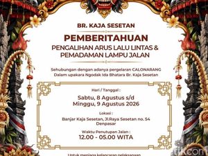 Jalan Raya Sesetan Ditutup 17 Jam Mulai Besok Siang, Ini Jalur Alternatif
