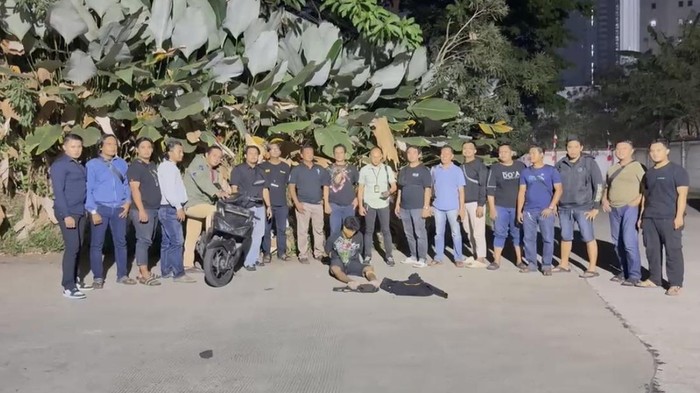 Polisi menangkap pelaku penyerangan terhadap warga di Depok. (Dok. Istimewa)