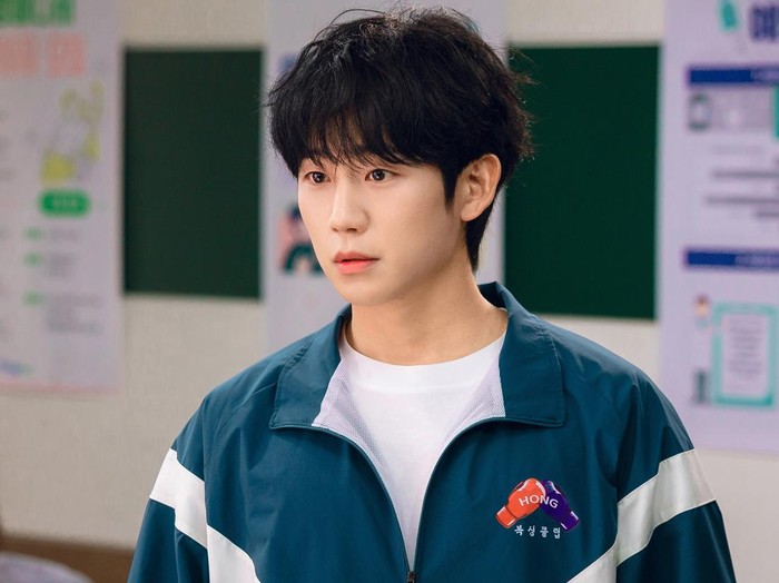 Potongan gambar drama Korea Netflix Our Sticky Love.