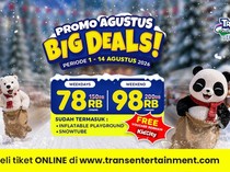 Trans Snow World Bekasi Kini Punya Tiket Single, Solo Traveler Merapat!