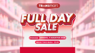 Langsung Merapat ke Transmart Full Day Sale! Pesta Diskon Meriah 50% + 20%