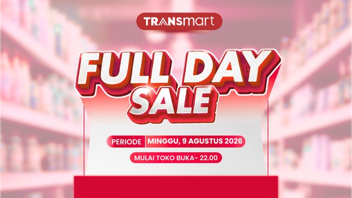 Transmart Full Day Sale 9 Agustus 2026