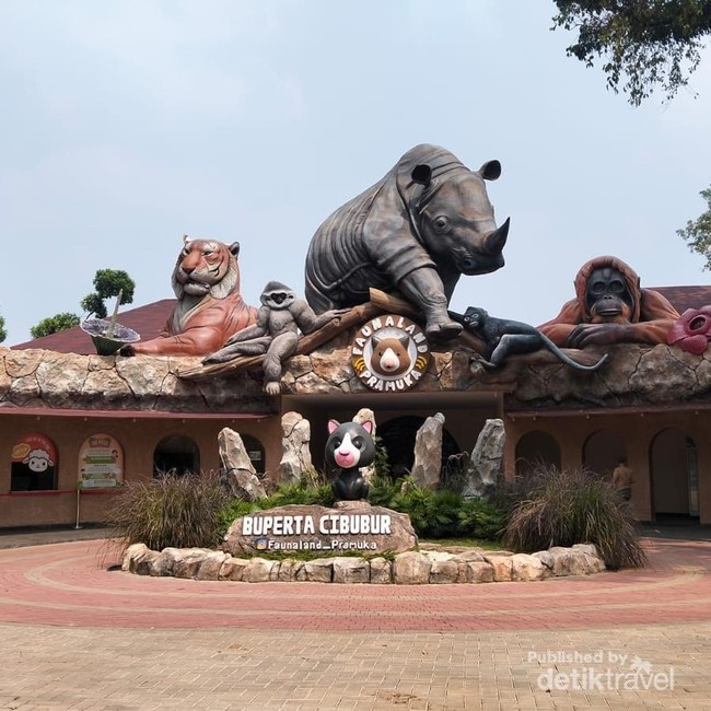 Potret Faunaland Pramuka Cibubur, Destinasi Baru Pencinta Satwa