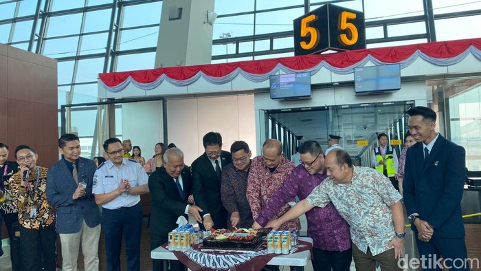 Agenda pembukaan rute TransNusa baru Jakarta-Bangkok di Bandara Soekarno-Hatta, Kamis (6/8/2026)
