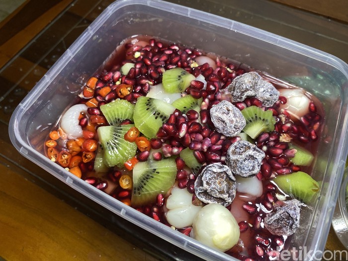 Asinan Buah Sultan racikan detikFood