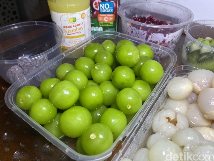 Asinan Buah Sultan racikan detikFood